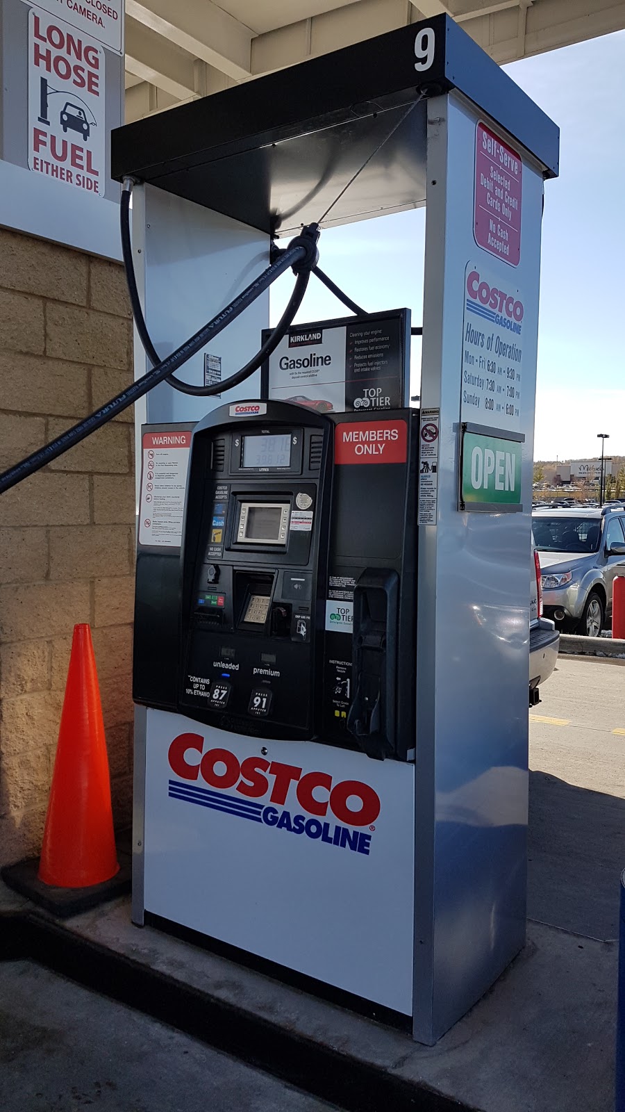 Costco Gasoline | 104 Southbank Blvd #202, Okotoks, AB T1S 0K4, Canada | Phone: (403) 995-5150