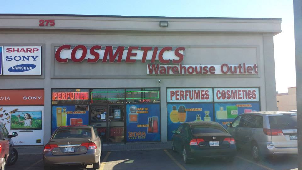 Cosmetics Warehouse Outlet & Perfumery | 275 Queen St E, Brampton, ON L6W 2C2, Canada | Phone: (905) 796-3379