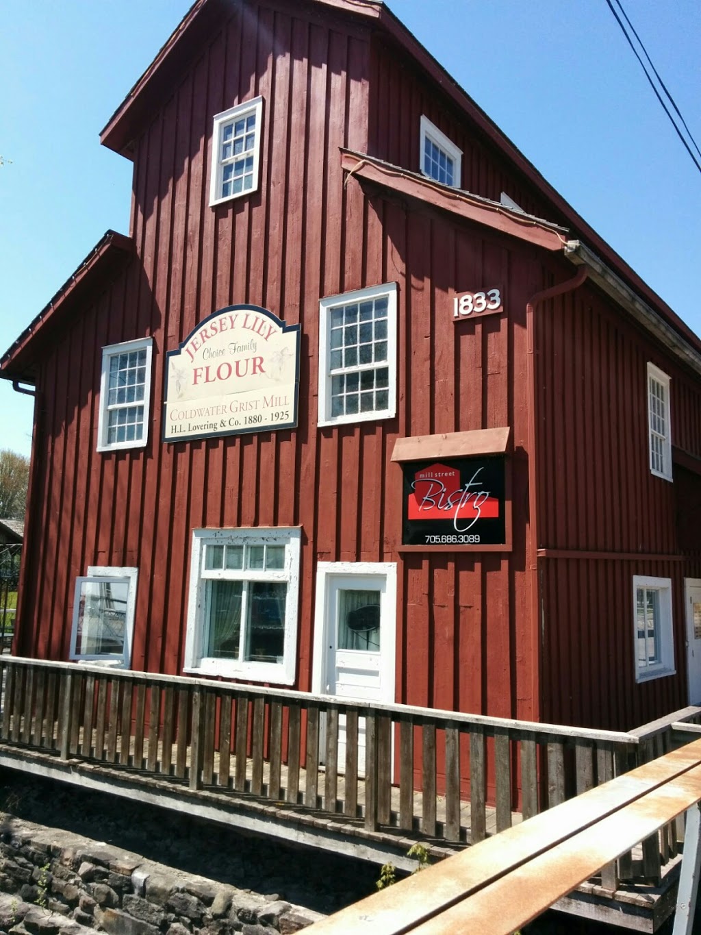 Coldwater Mill 1833 / Mill Street Bistro | 1 Mill St, Coldwater, ON L0K 1E0, Canada