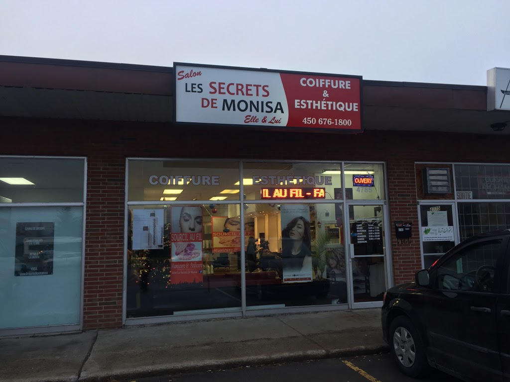 Salon Coiffure Les Secrets De Monisa | 5323 Montée Saint-Hubert, Saint-Hubert, QC J3Y 1V8, Canada | Phone: (514) 923-8454