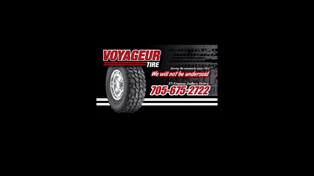 Voyageur Tire | 871 Kingsway, Sudbury, ON P3B 2E4, Canada | Phone: (705) 675-2722