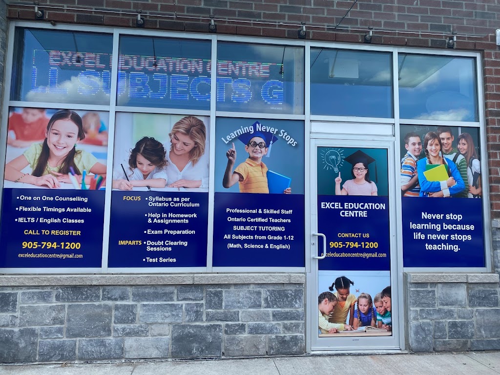 Excel education centre | 5 Cherrycrest Drive unit 1#B, Brampton, ON L6P 3W4, Canada | Phone: (905) 794-1200