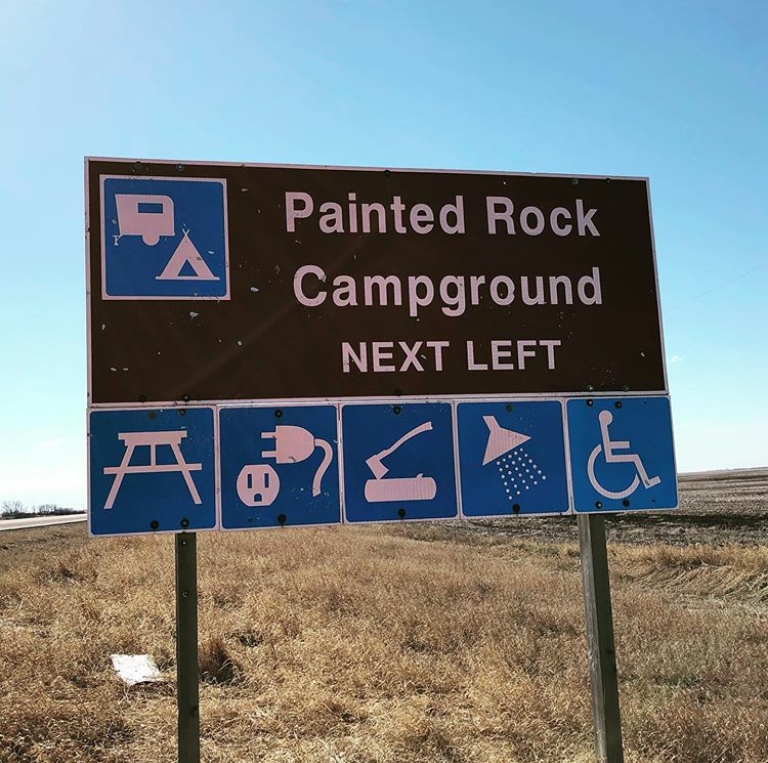 Painted Rock Campground | Hwy 16 &, Kirk Rd, Colonsay, SK S0K 0Z0, Canada | Phone: (306) 257-3537