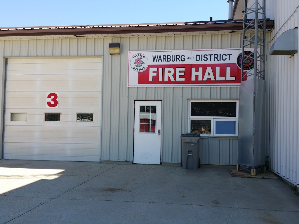 Warburg Fire Dept | 5019 53 St, Warburg, AB T0C 2T0, Canada | Phone: (780) 848-2341