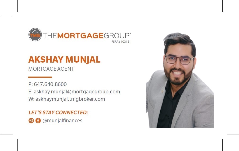 Munjal Finances by Akshay Munjal | 42 McCargow Dr, Caledonia, ON N3W 0C3, Canada | Phone: (647) 640-8600