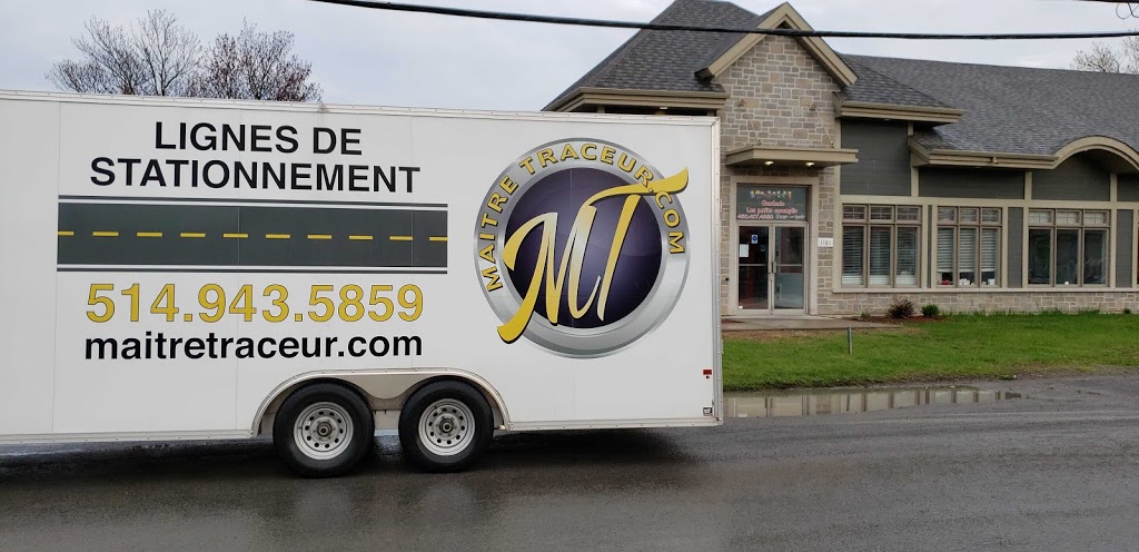 Maître Traceur. ligne de stationnement | garage porte 1, 32 Montée Saint Jacques, Saint-Jacques-le-Mineur, QC J0J 1Z0, Canada | Phone: (514) 943-5859