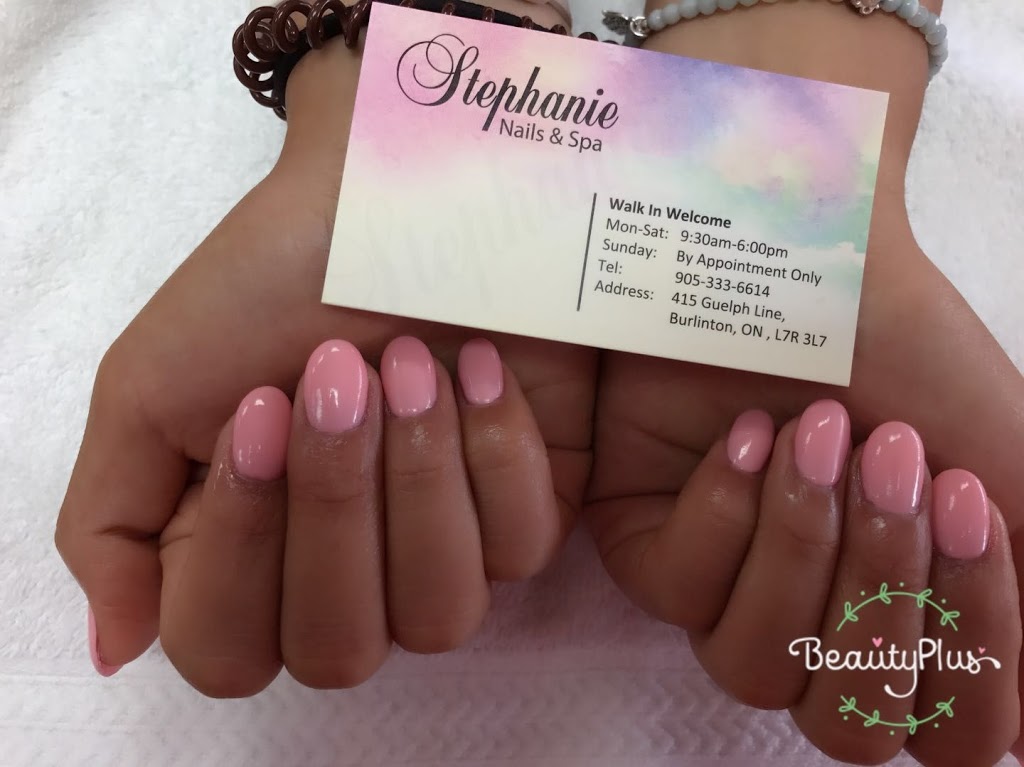 Stephanie nail Spa | 415 Guelph Line, Burlington, ON L7R 3L7, Canada | Phone: (905) 333-6614