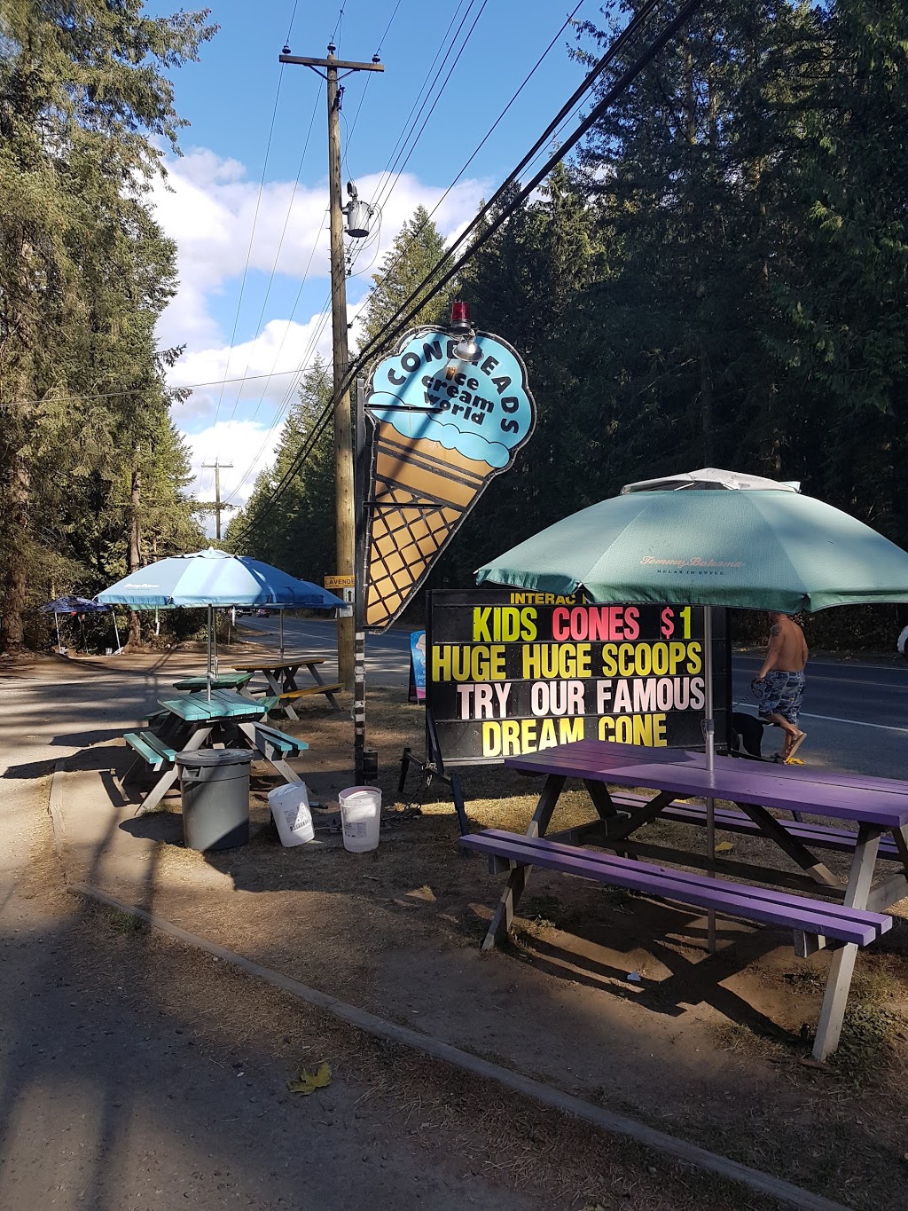 Coneheads Ice cream | 4074-4132 Columbia Valley Hwy, Cultus Lake, BC V2R 4Y1, Canada | Phone: (604) 799-9341