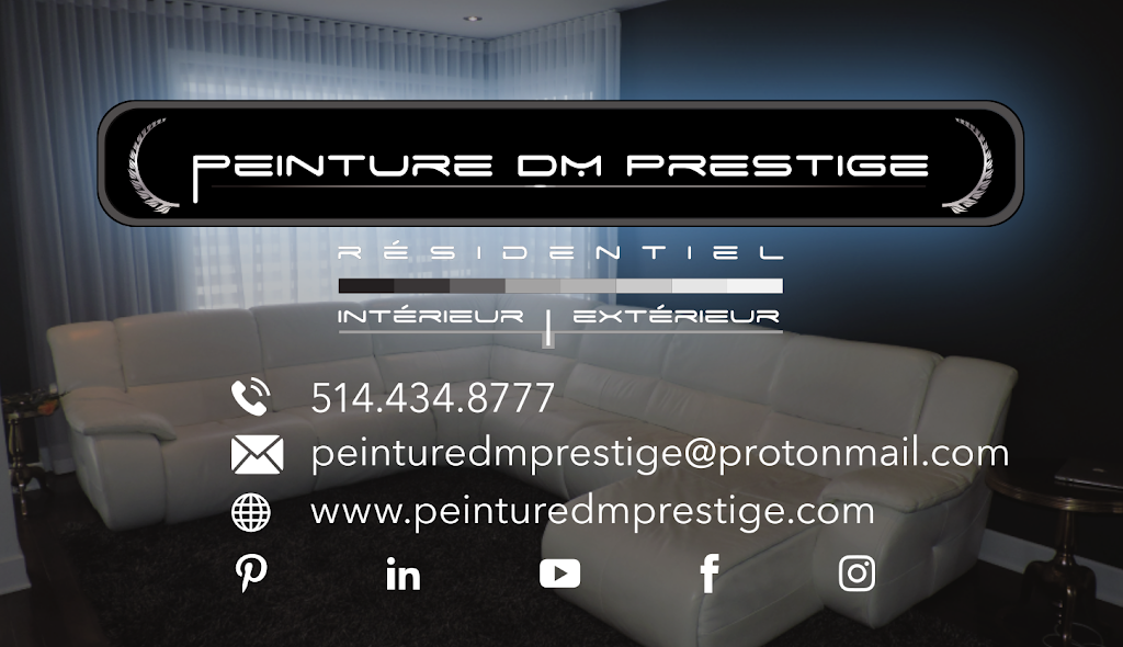 Peinture DM Prestige | 227 Rue Marie-Victorin, Saint-Eustache, QC J7P 0B4, Canada | Phone: (514) 434-8777