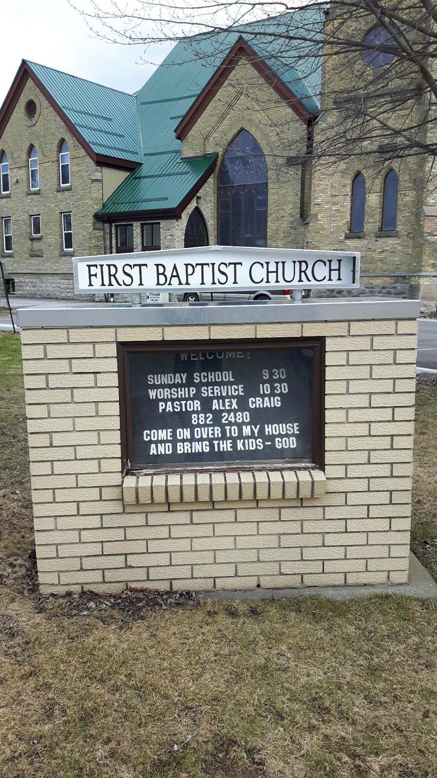 First Baptist Church | 418 Greenfield St, Petrolia, ON N0N 1R0, Canada | Phone: (519) 882-2480