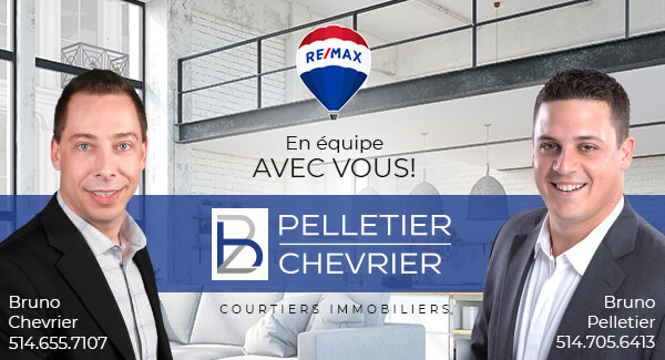 Courtier Immobilier Re/Max - Bruno Pelletier & Bruno Chevrier | 2210 Boulevard du Millénaire, Saint-Basile-le-Grand, QC J3N 1T8, Canada | Phone: (514) 655-7107