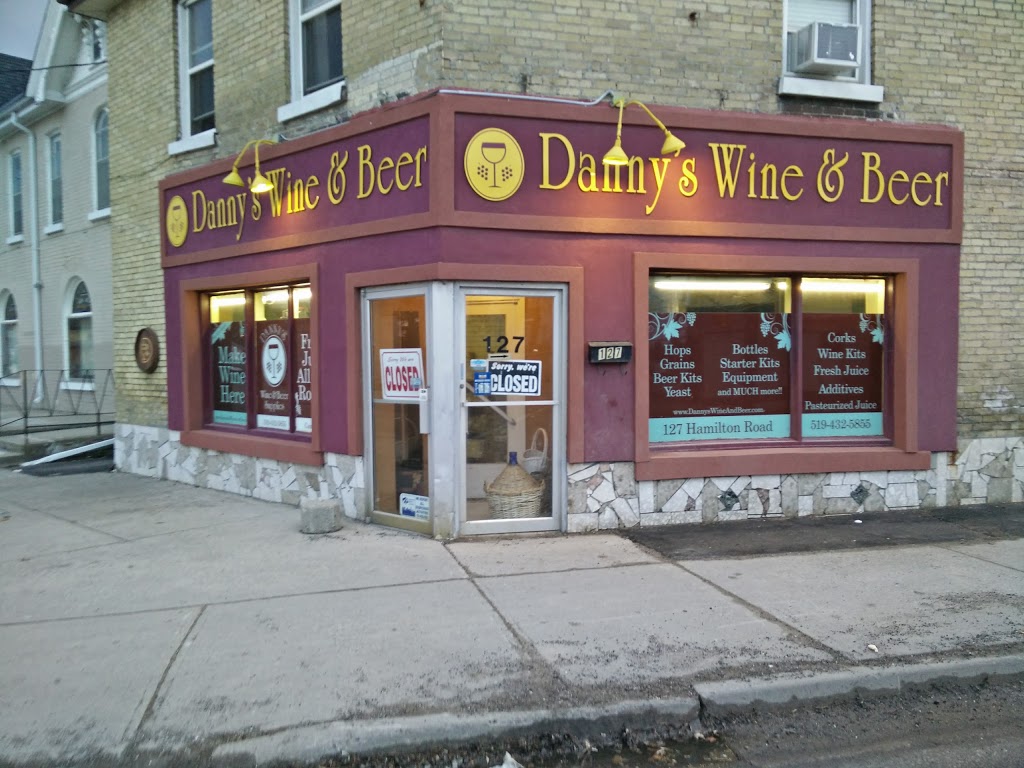 Dannys Wine & Beer Supplies | 127 Hamilton Rd, London, ON N6B 1N2, Canada | Phone: (519) 432-5855