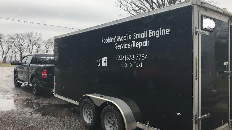 Robbins’ Mobile Small Engine Service/Repair | 9780 Belmont Rd, St Thomas, ON N5P 3S7, Canada | Phone: (226) 378-7784