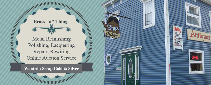 Brass N Things | 72 Broad St, Saint John, NB E2L 1Y6, Canada | Phone: (506) 634-0606