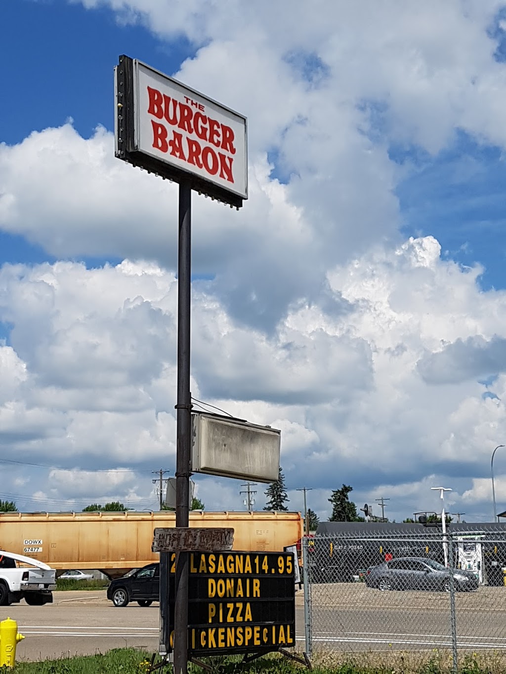 Burger Baron | 4925 46 St, Lacombe, AB T4L 2B2, Canada | Phone: (403) 782-4193