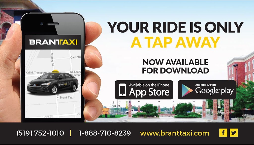 Brant Taxi | 289 Murray St, Brantford, ON N3S 5S9, Canada | Phone: (519) 752-1010