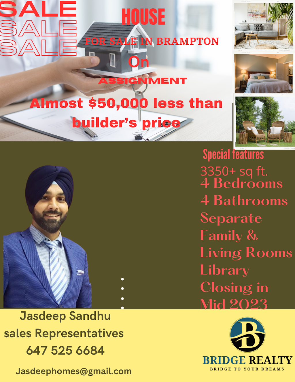 Realtor Jasdeep Sandhu | 217 Dorchester Ct, Woodstock, ON N4S 7W2, Canada | Phone: (647) 525-6684