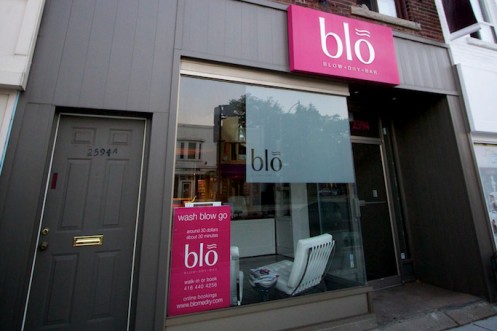 Blo Blow Dry Bar | 154 Cumberland St, Toronto, ON M5R 1A8, Canada | Phone: (416) 920-2256