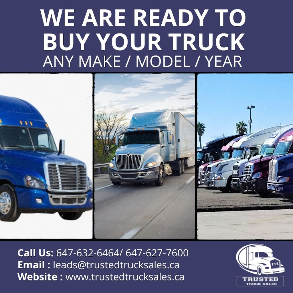 Trusted Truck Sales | Near Esso Gas Station, 6965 Vanguard Dr, Mississauga, ON L5S 1B2, Canada | Phone: (647) 313-0333