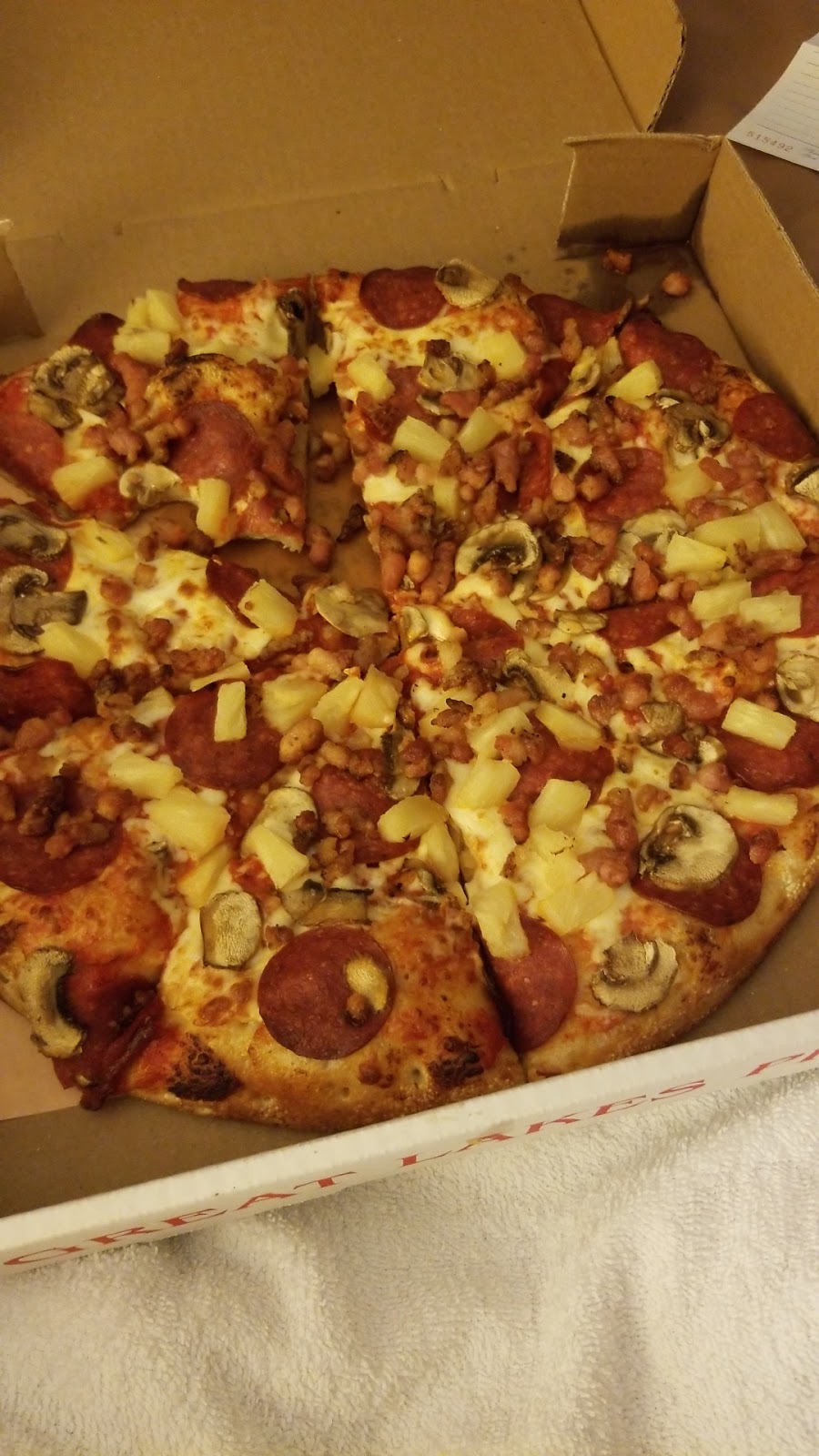 Great Lakes Pizza Co | 1955 Lasalle Blvd # 103A, Sudbury, ON P3A 2A3, Canada | Phone: (705) 566-6969