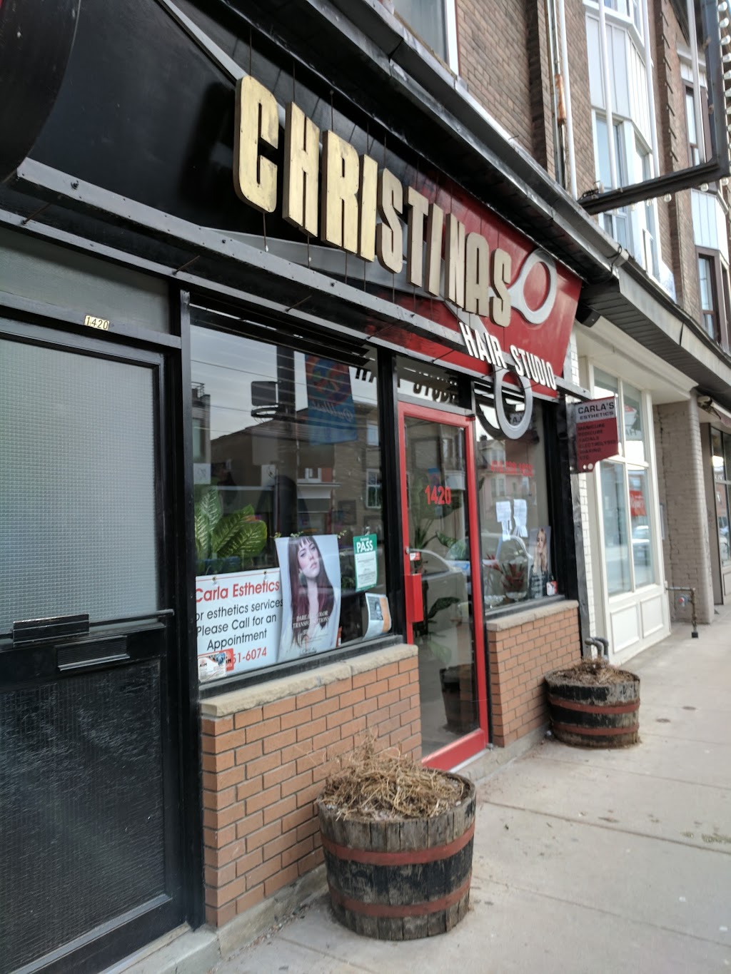 Christinas Hair Studio | 1420 Dundas St W, Toronto, ON M6J 1Y5, Canada | Phone: (416) 538-1633