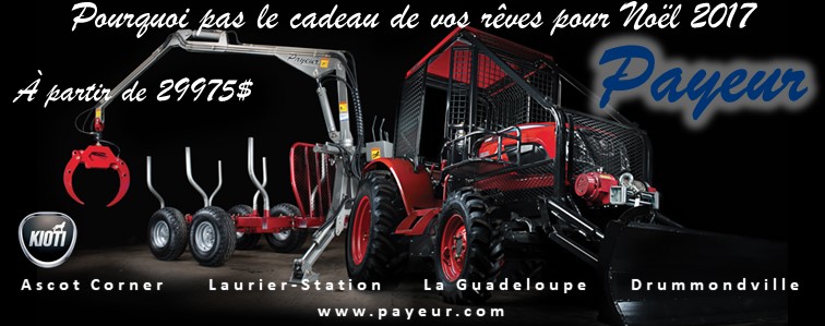 Payeur Laurier Inc | 148 Rue de la Seigneurie, Laurier-Station, QC G0S 1N0, Canada | Phone: (418) 728-3293