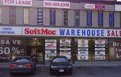 SoftMoc | 1310 Dundas Street East, Units 7 & 8, Mississauga, ON L4Y 2C1, Canada | Phone: (905) 279-6847