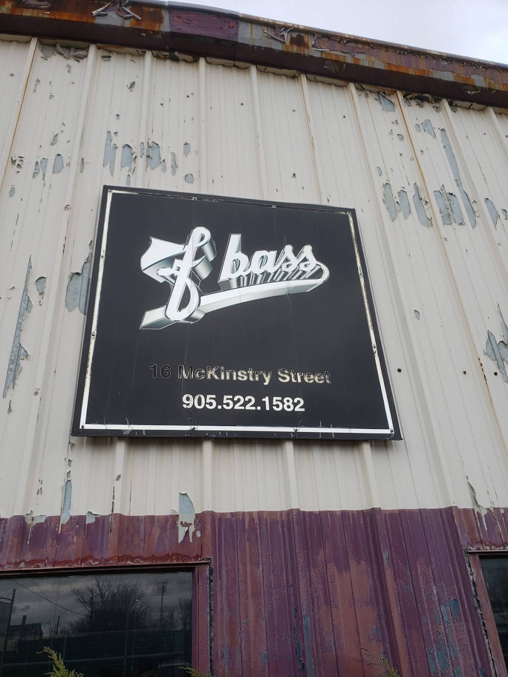 F Bass | 16 McKinstry St, Hamilton, ON L8L 6C1, Canada | Phone: (905) 522-1582