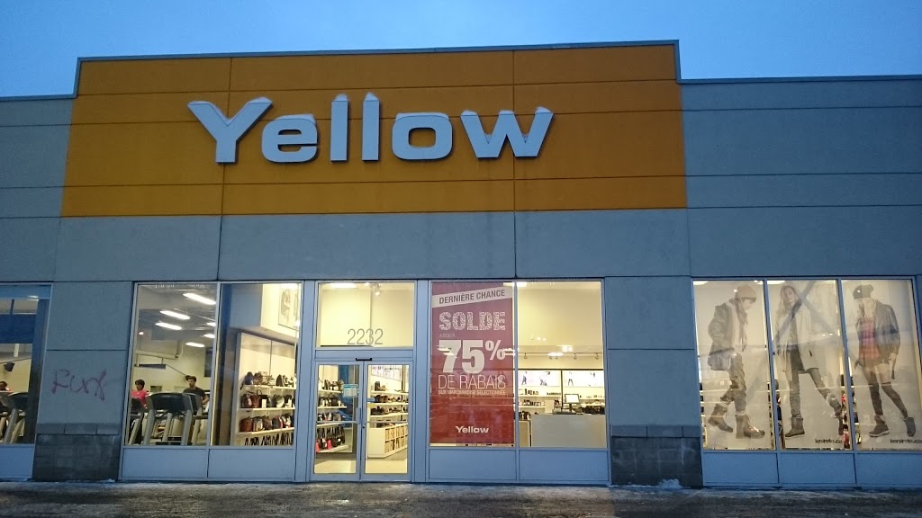 Chaussures Yellow | 2232 Boulevard des Laurentides, Laval, QC H7K 3G5, Canada | Phone: (450) 629-9012