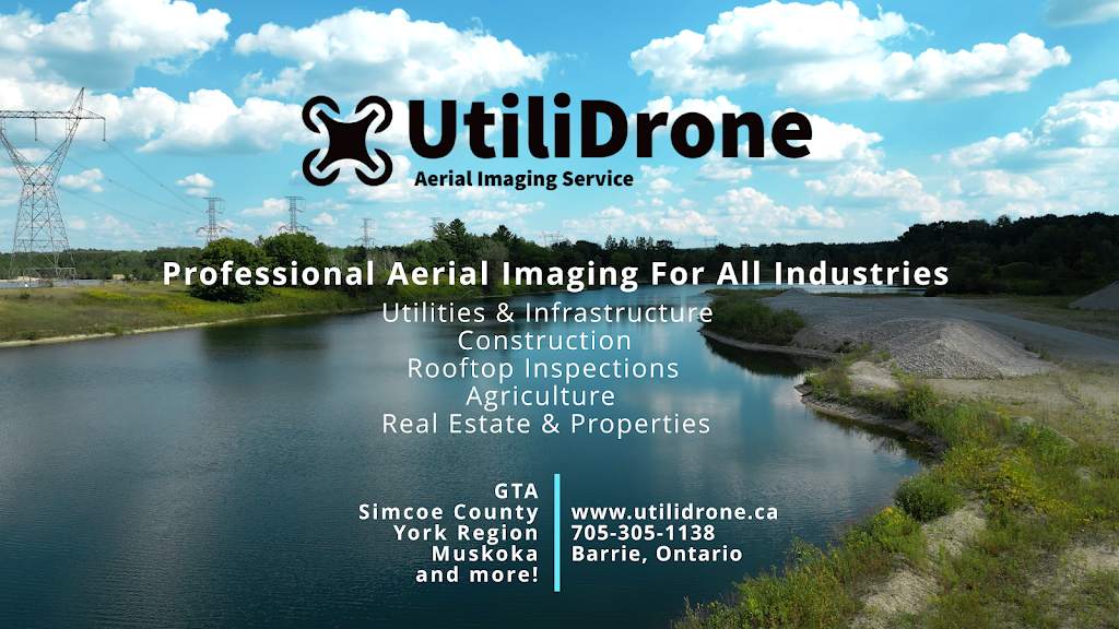 UtiliDrone | 130 Ferndale Dr S, Barrie, ON L4N 6Y6, Canada | Phone: (705) 305-1138