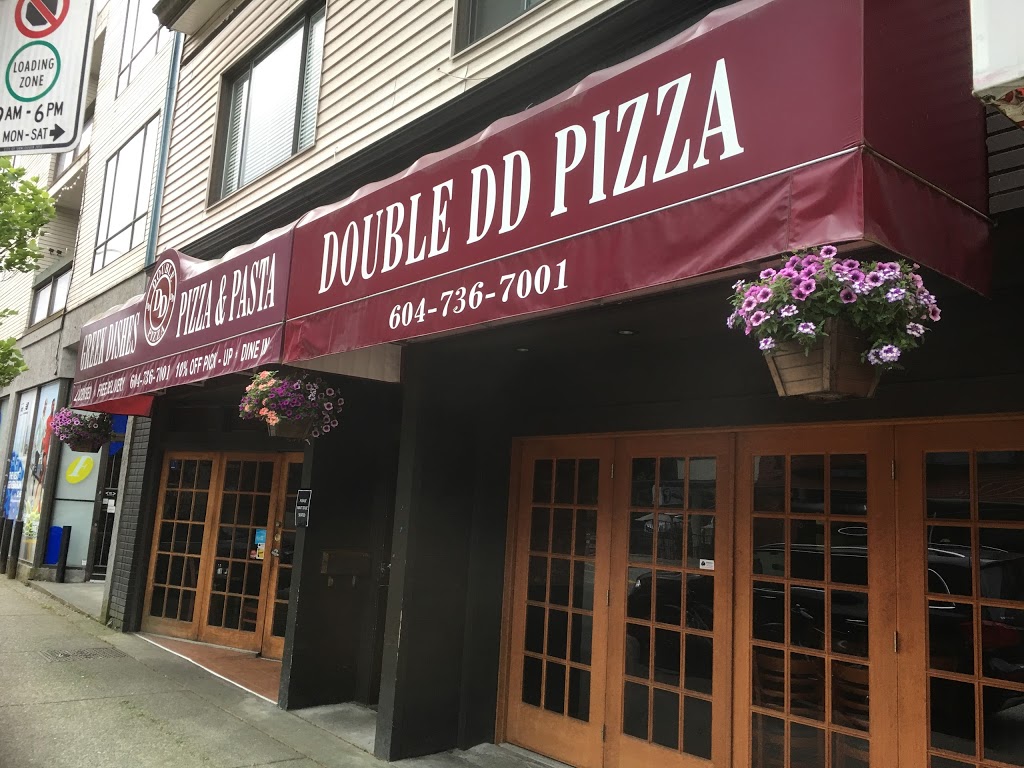 Double DD Pizza | 3510 W 4th Ave, Vancouver, BC V6R 1N8, Canada | Phone: (604) 736-7001