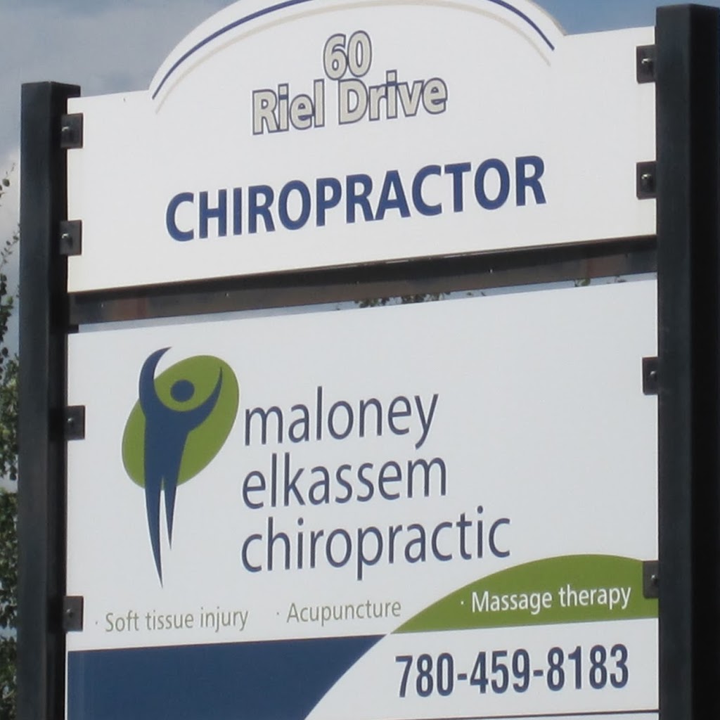 Maloney Elkassem Chiropractic | 60 Riel Dr, St. Albert, AB T8N 4A3, Canada | Phone: (780) 459-8183