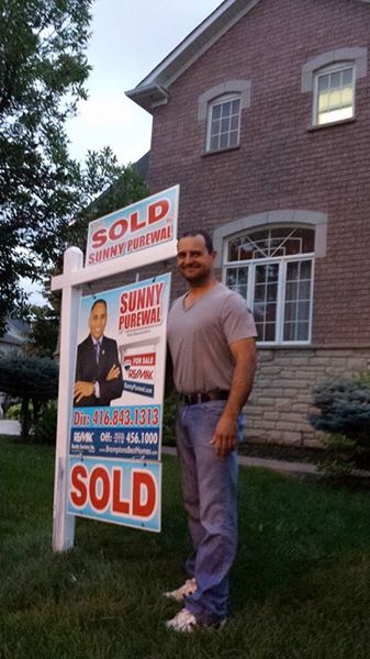 Sunny Purewal Top REALTOR # 1 IN BRAMPTON (RE/MAX REALTY SERVICE | 164 Sandalwood Pkwy E #209, Brampton, ON L6Z 3S4, Canada | Phone: (416) 843-1313