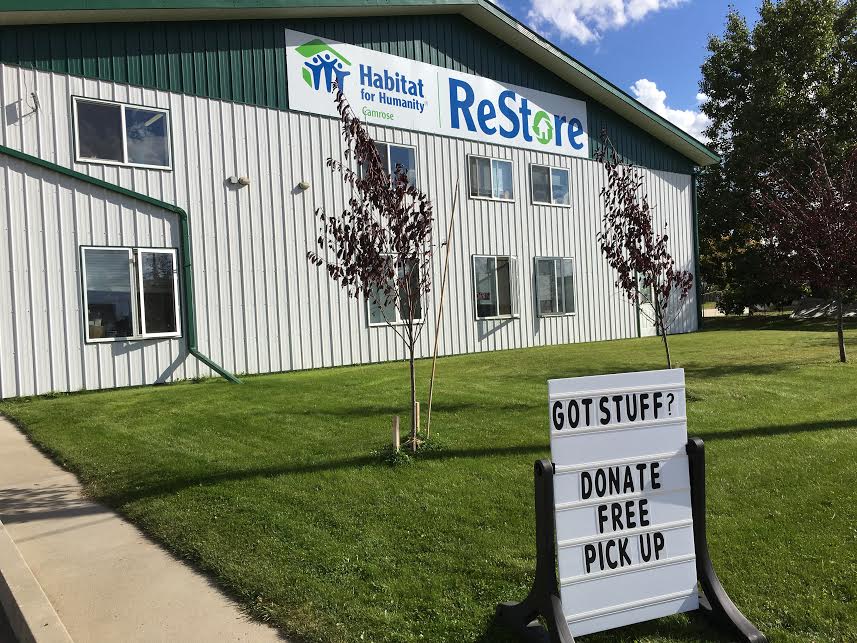 Camrose ReStore Habitat for Humanity | 5007 46 St Unit 1, Camrose, AB T4V 3G3, Canada | Phone: (780) 672-4484