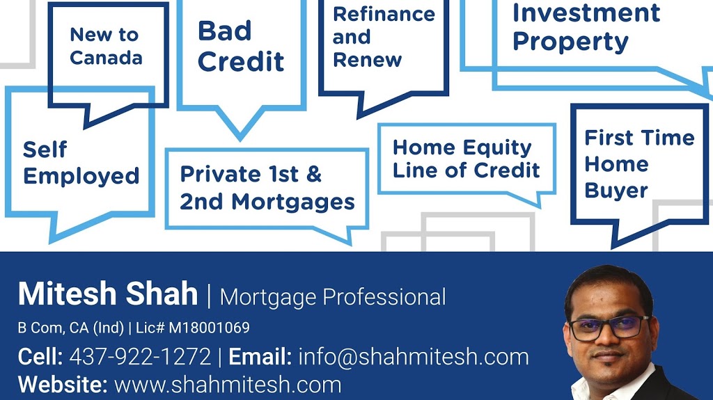 Mitesh Shah, B Com, CA (Ind) - Mortgage Agent | Markham Rd, Toronto, ON M1H 2Y4, Canada | Phone: (437) 922-1272