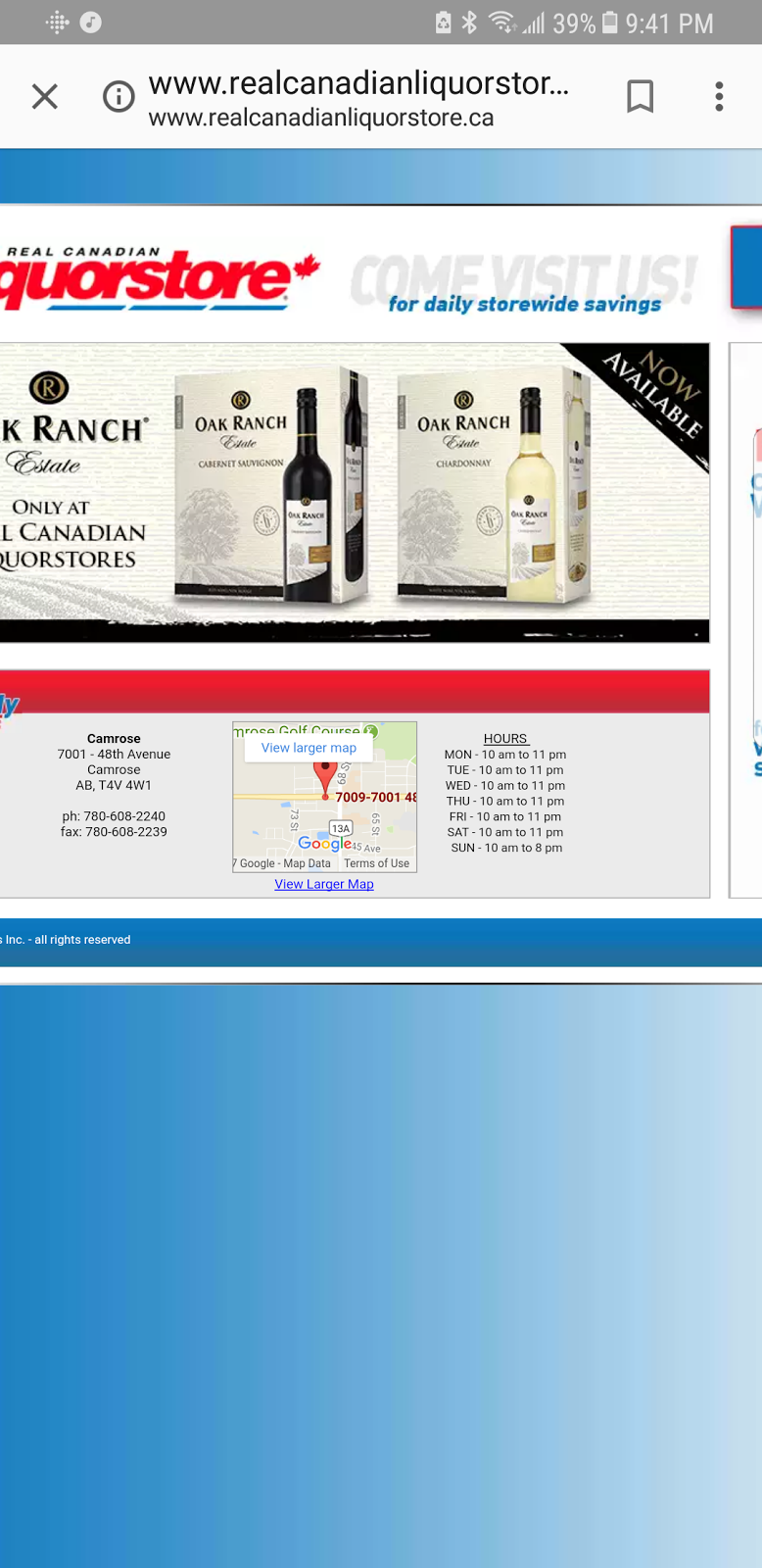 Real Canadian Liquor Store | 7001 48 Ave, Camrose, AB T4V 4W1, Canada | Phone: (780) 608-2240