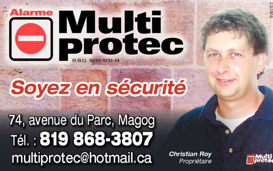 Alarme Multi Protec | 74 Av. du Parc, Magog, QC J1X 5W1, Canada | Phone: (819) 868-3807