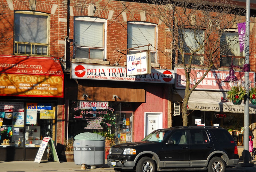 Delia Travel Agency | 1088 St Clair Ave W, Toronto, ON M6E 1A7, Canada | Phone: (416) 656-4443