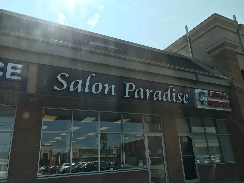 Salon Paradise | 831 Bovaird Dr W, Brampton, ON L6X 0G3, Canada | Phone: (905) 874-4903