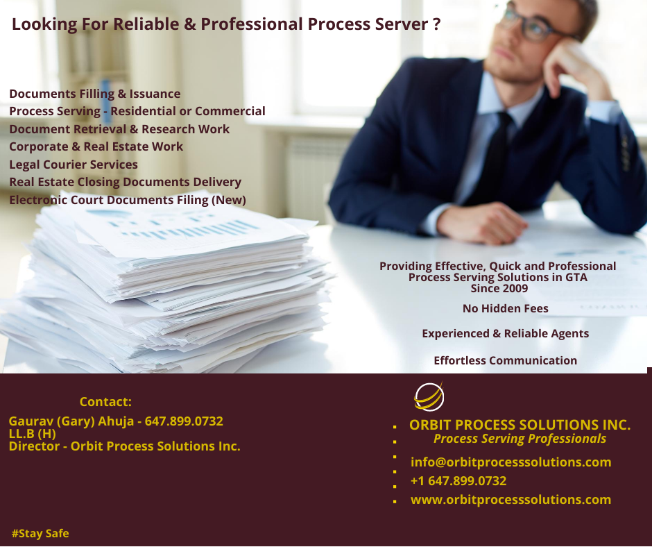 ORBIT PROCESS SOLUTIONS INC. | 16 Rutherford Rd S Unit 203, Brampton, ON L6W 3J1, Canada | Phone: (647) 899-0732