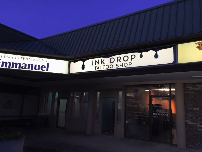 Ink Drop Tattoo Shop | 3084 Northwest Ave, Bellingham, WA 98225, USA | Phone: (360) 393-3897