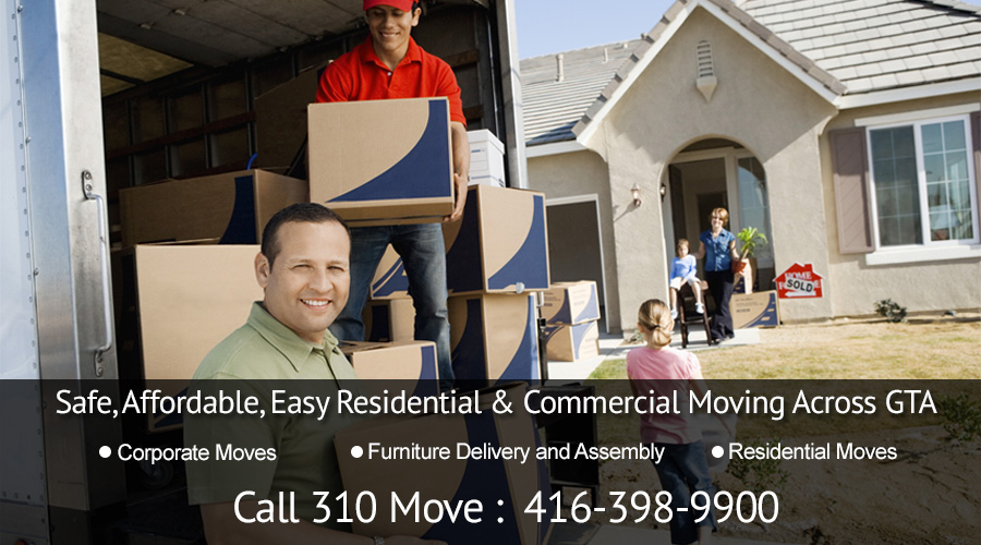 310 Move | 1750 Sismet Rd #1, Mississauga, ON L4W 1R6, Canada | Phone: (416) 398-9900