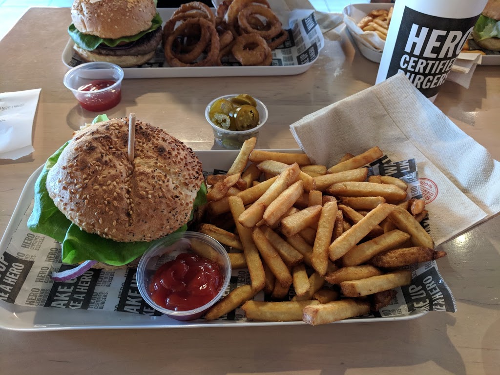 Hero Certified Burgers - Argentia | 2969 Argentia Rd, Mississauga, ON L5N 0B2, Canada | Phone: (905) 567-4401