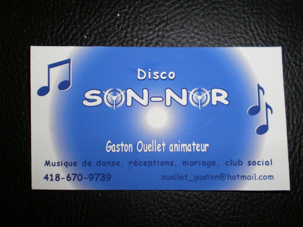 disco mobile Son-Nor | 168 a Rue Saint André, Laurier-Station, QC G0S 1N0, Canada | Phone: (418) 670-9739