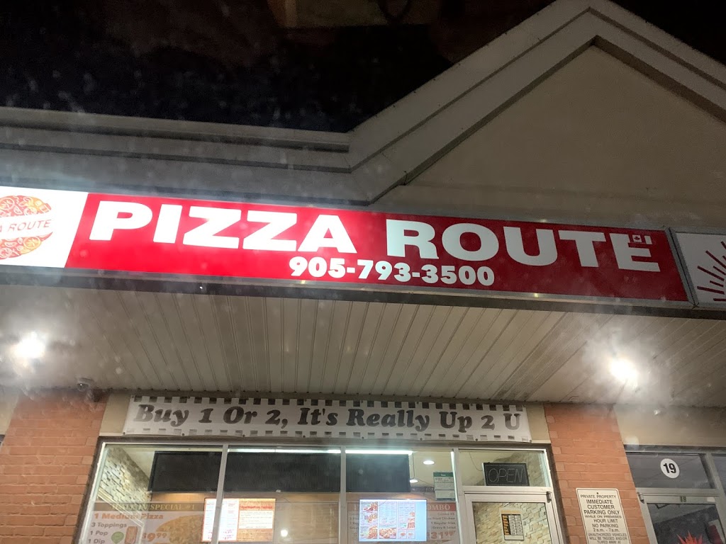 Pizza Route | 1098 Peter Robertson Blvd, Brampton, ON L6R 3A5, Canada | Phone: (905) 793-3500