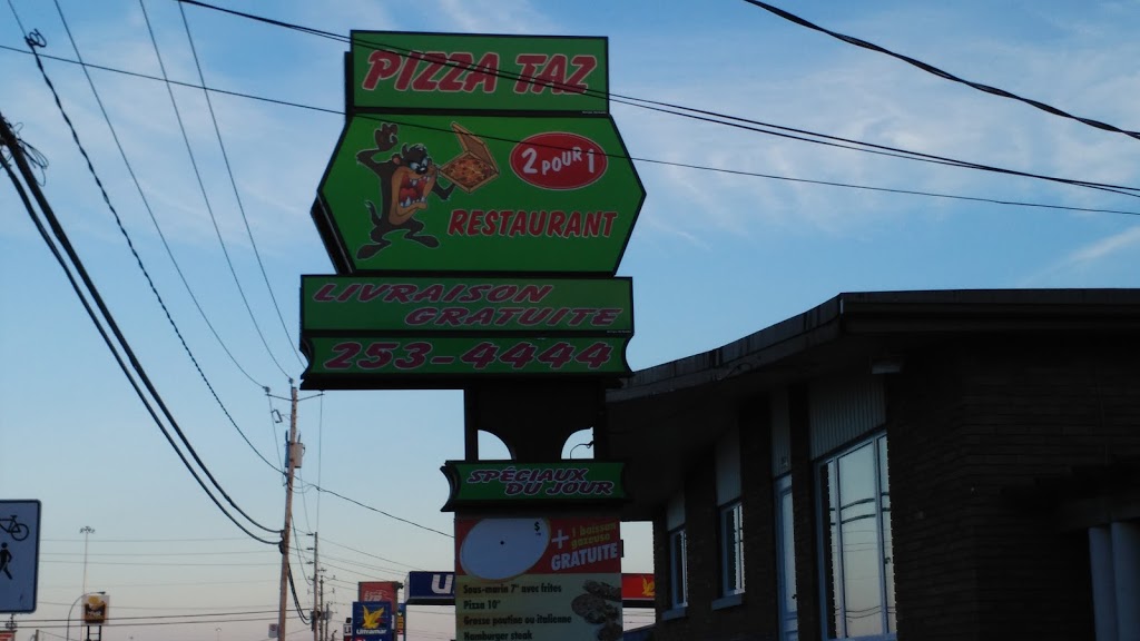 Restaurant Pizza Taz | 5965 Boulevard Laframboise, Saint-Hyacinthe, QC J2R 1G2, Canada | Phone: (450) 253-4444