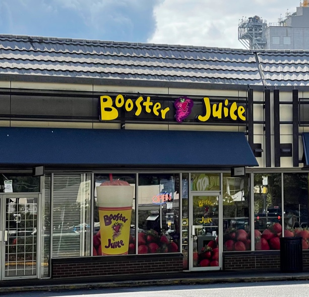 Booster Juice | 333 Brooksbank Ave Unit #120, North Vancouver, BC V7J 3S8, Canada | Phone: (604) 980-5723