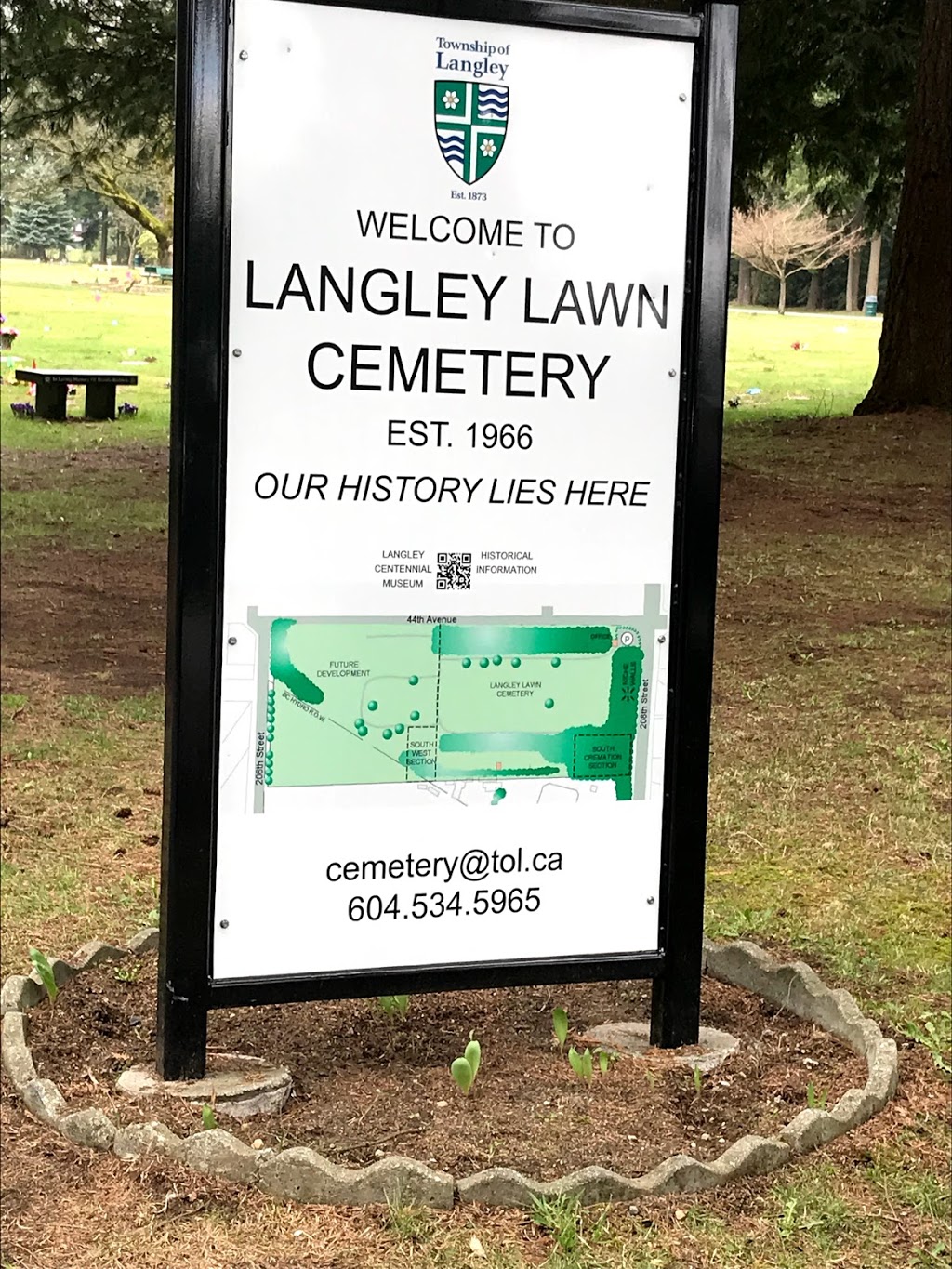 Langley Lawn Cemetery | 4393 208 St, Langley City, BC V3A 2H6, Canada | Phone: (604) 534-5965