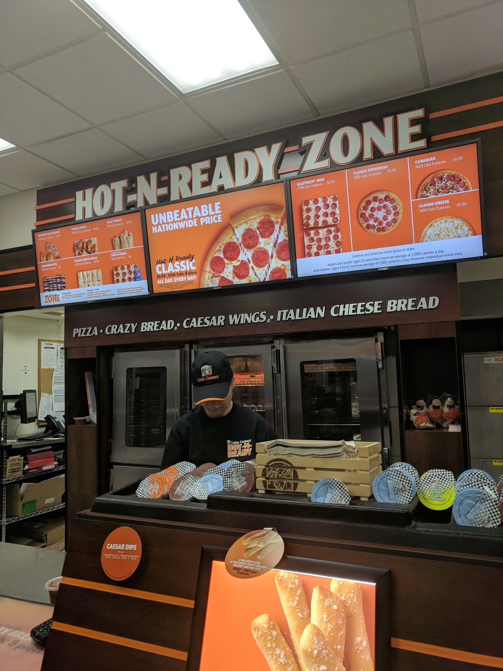Little Caesars Pizza | 5030 Tenth Line W #8, Mississauga, ON L5M 7Z5, Canada | Phone: (905) 607-5959