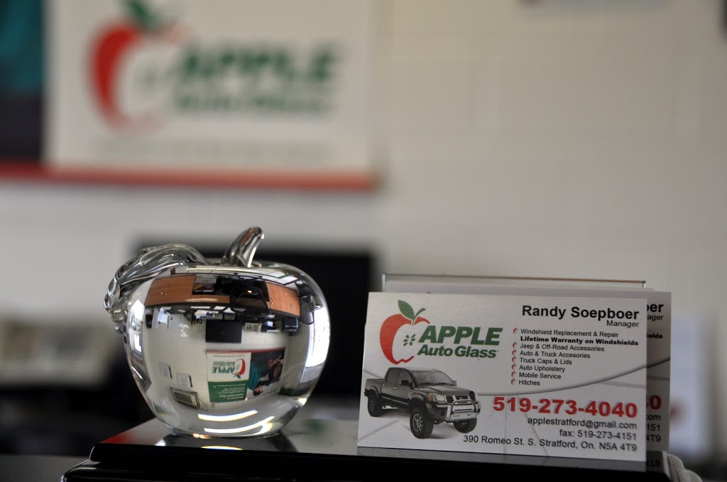 Apple Auto Glass | 390 Romeo St S, Stratford, ON N5A 4T9, Canada | Phone: (519) 273-4040
